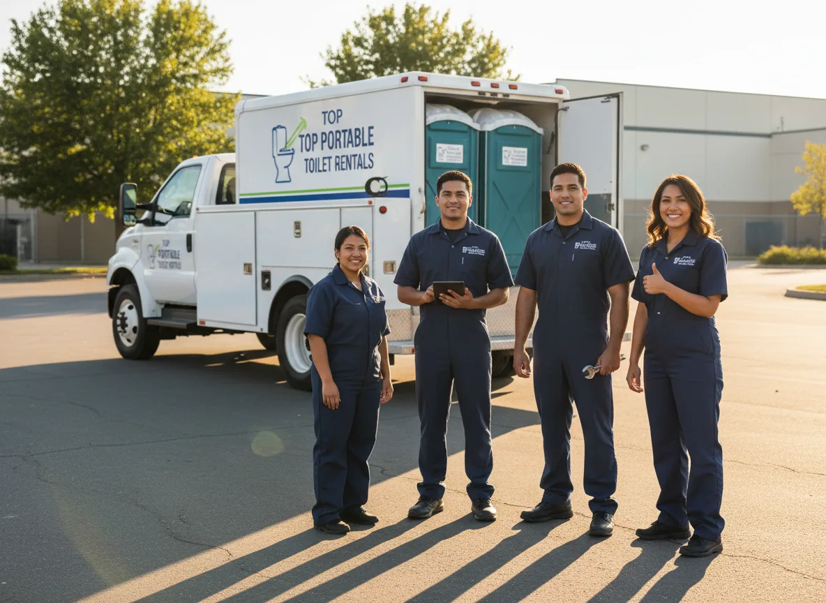 Short Term Porta Potty Rental company in Hedrick, IA